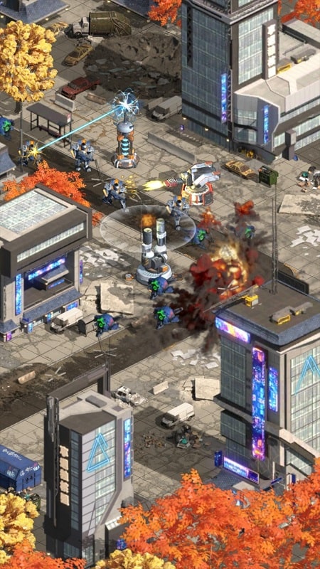 Protect &amp; Defense Sci-Fi Cyber APK - screenshot 1