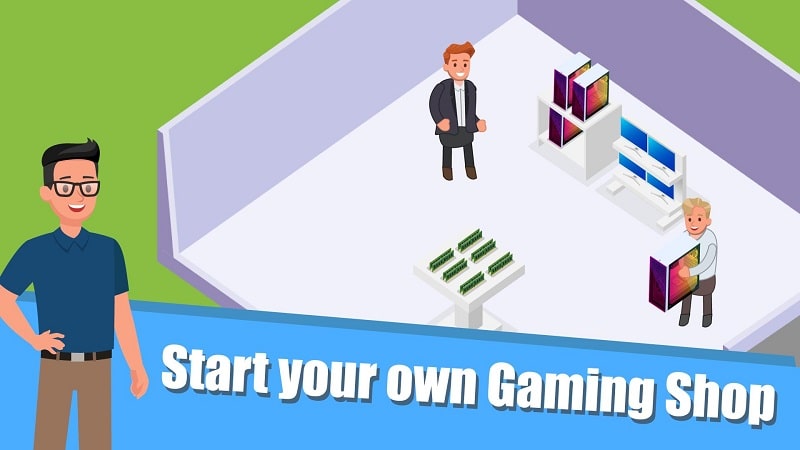 Gaming Shop Tycoon APK - screenshot 1