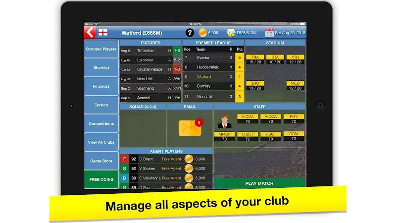 Soccer Tycoon - screenshot 1