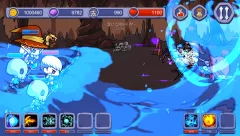 Skull Magician : Grow Ultimate Magic : Tap Clicker - screenshot 2