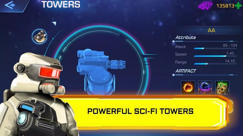 Planet TD Tower Defense Game APK - screenshot 2