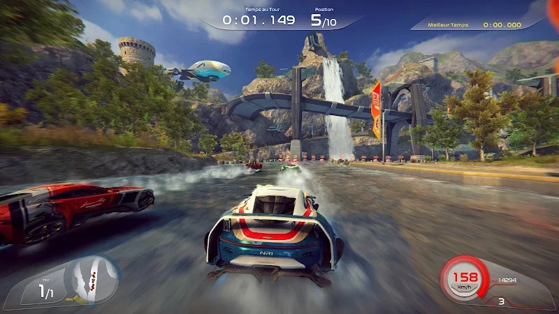 Rise Race The Future v1.7 APK (Unlocked Game) - screenshot 3