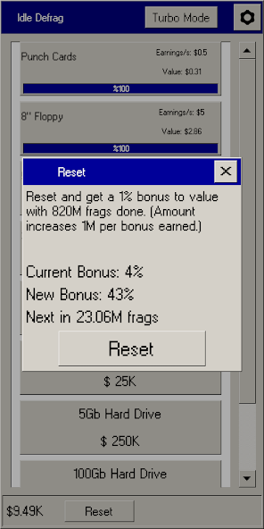 Idle Defrag - screenshot 4