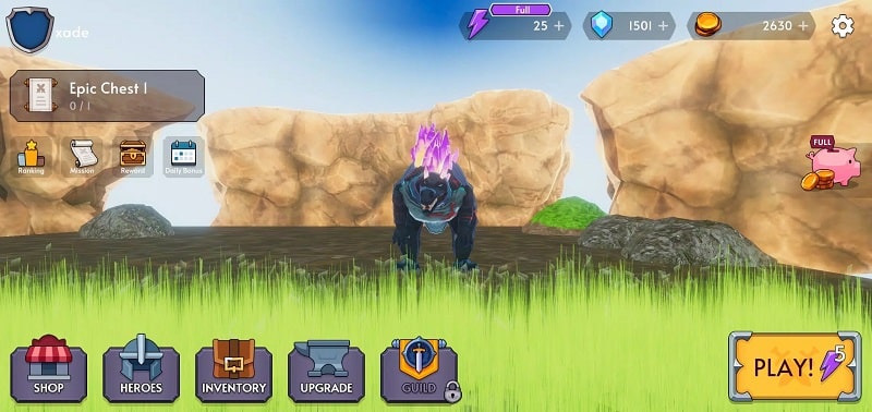 Kaiju Brawler APK - screenshot 1