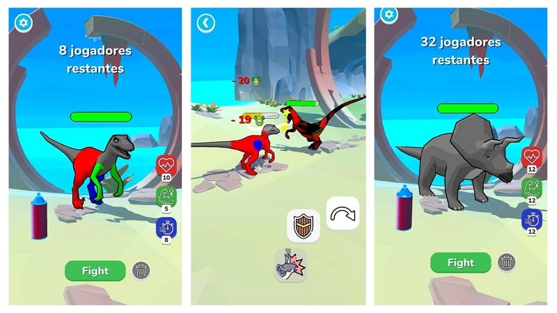Dino Fight APK - app icon