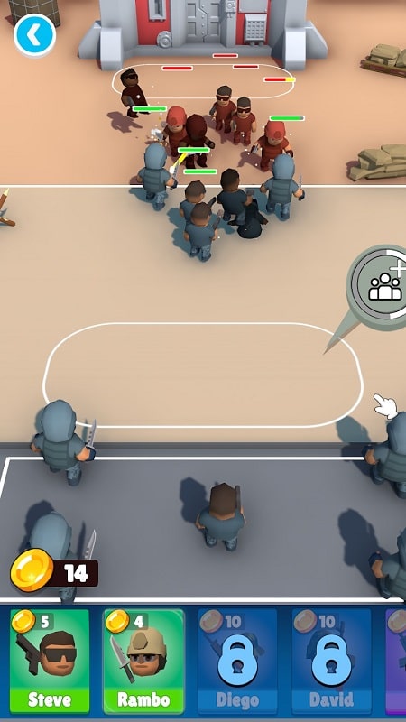Footmen Tactics APK - screenshot 2