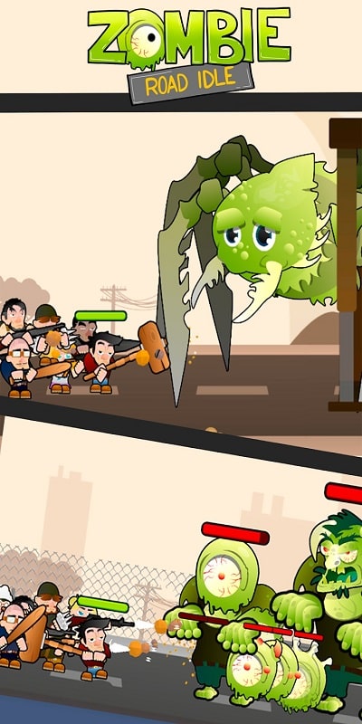 Zombie Road Idle APK - screenshot 1
