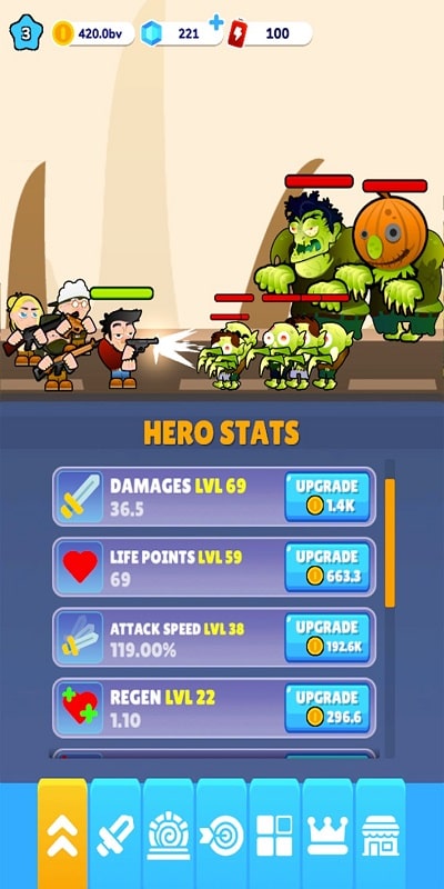 Zombie Road Idle APK - screenshot 3