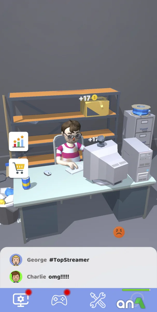 Idle Streamer! - screenshot 1