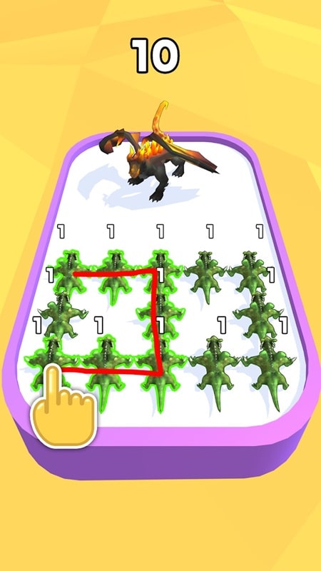 Merge Battle 3D Dragon Master APK - screenshot 1
