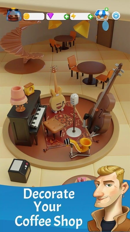 Merge Barista APK - screenshot 2