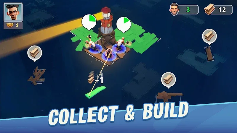 Raft War Survival - screenshot 2