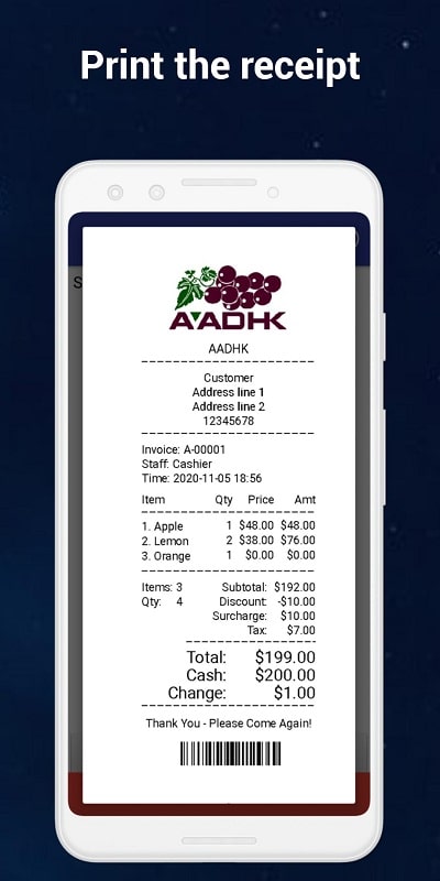 W&O POS APK - screenshot 3