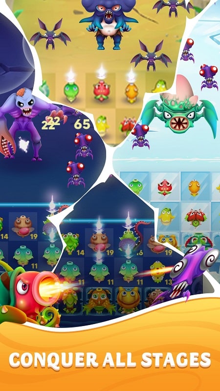 Merge Plants Aliens Defense APK - screenshot 1