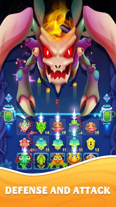 Merge Plants Aliens Defense APK - screenshot 5