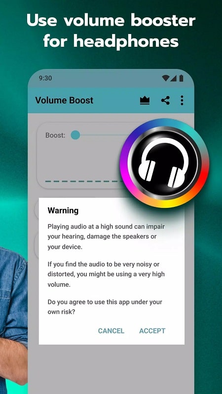 Volume Booster for Android APK - screenshot 4
