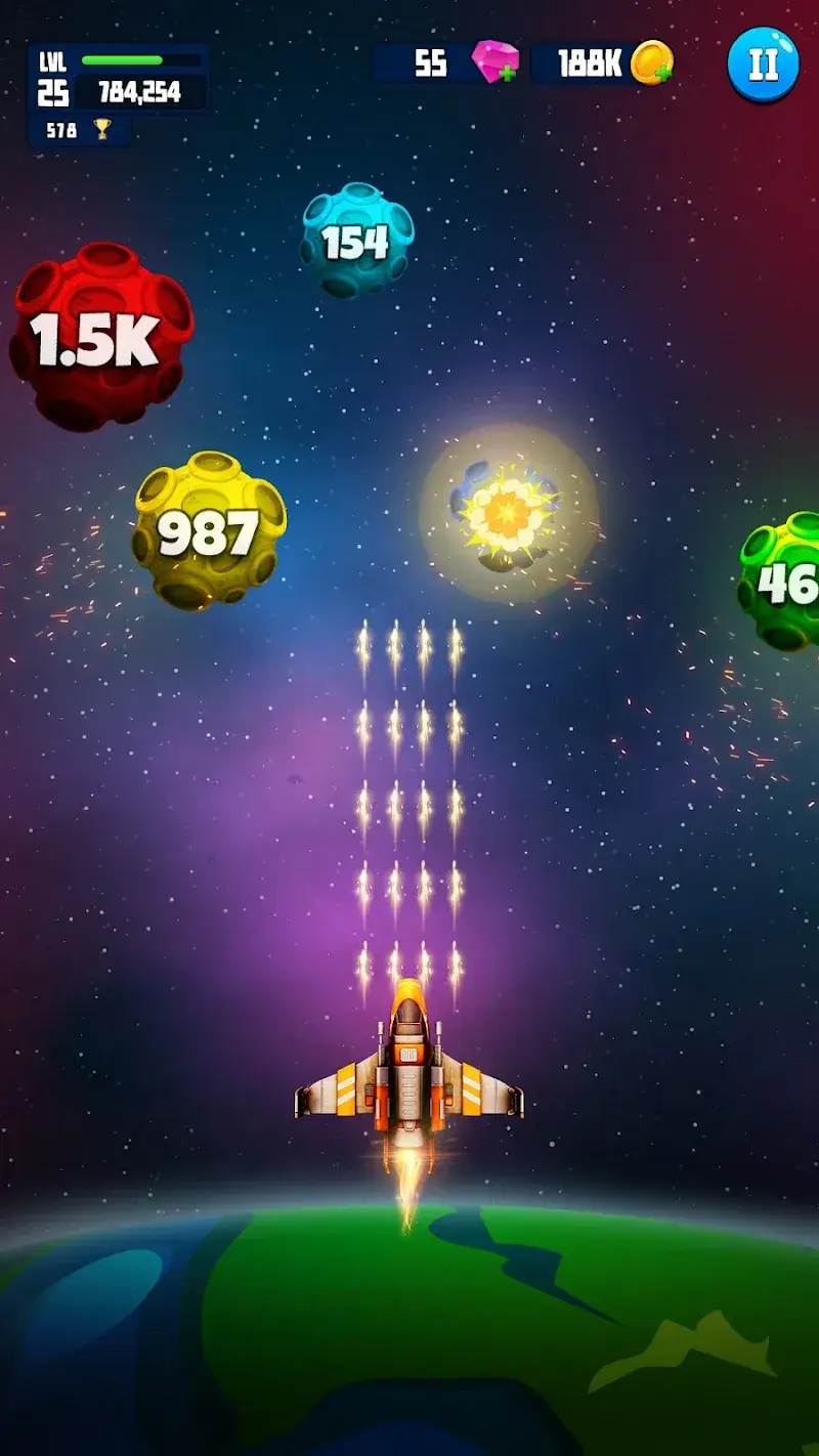 Space Blast Ball Mania - screenshot 4