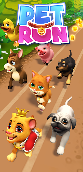 Pet Run - Puppy Dog Game - screenshot 1