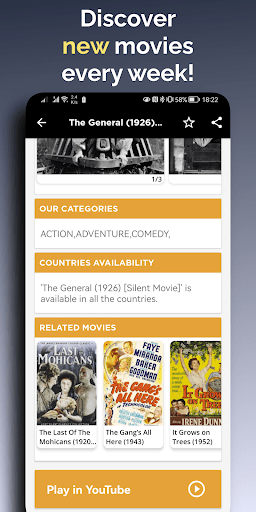 Old Movies Hollywood Classics APK 1.16.19 for Android - screenshot 4
