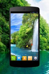 Forest Waterfall PRO Live Wallpaper - screenshot 1