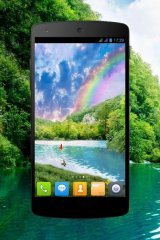 Forest Waterfall PRO Live Wallpaper - screenshot 3