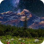 Mountain Flowers Pro Live Wallpaper - app icon