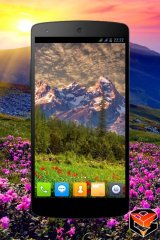 Mountain Flowers Pro Live Wallpaper - screenshot 3