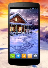Winter Holiday Live Wallpaper - screenshot 1