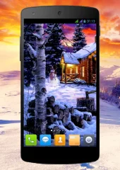 Winter Holiday Live Wallpaper - screenshot 2