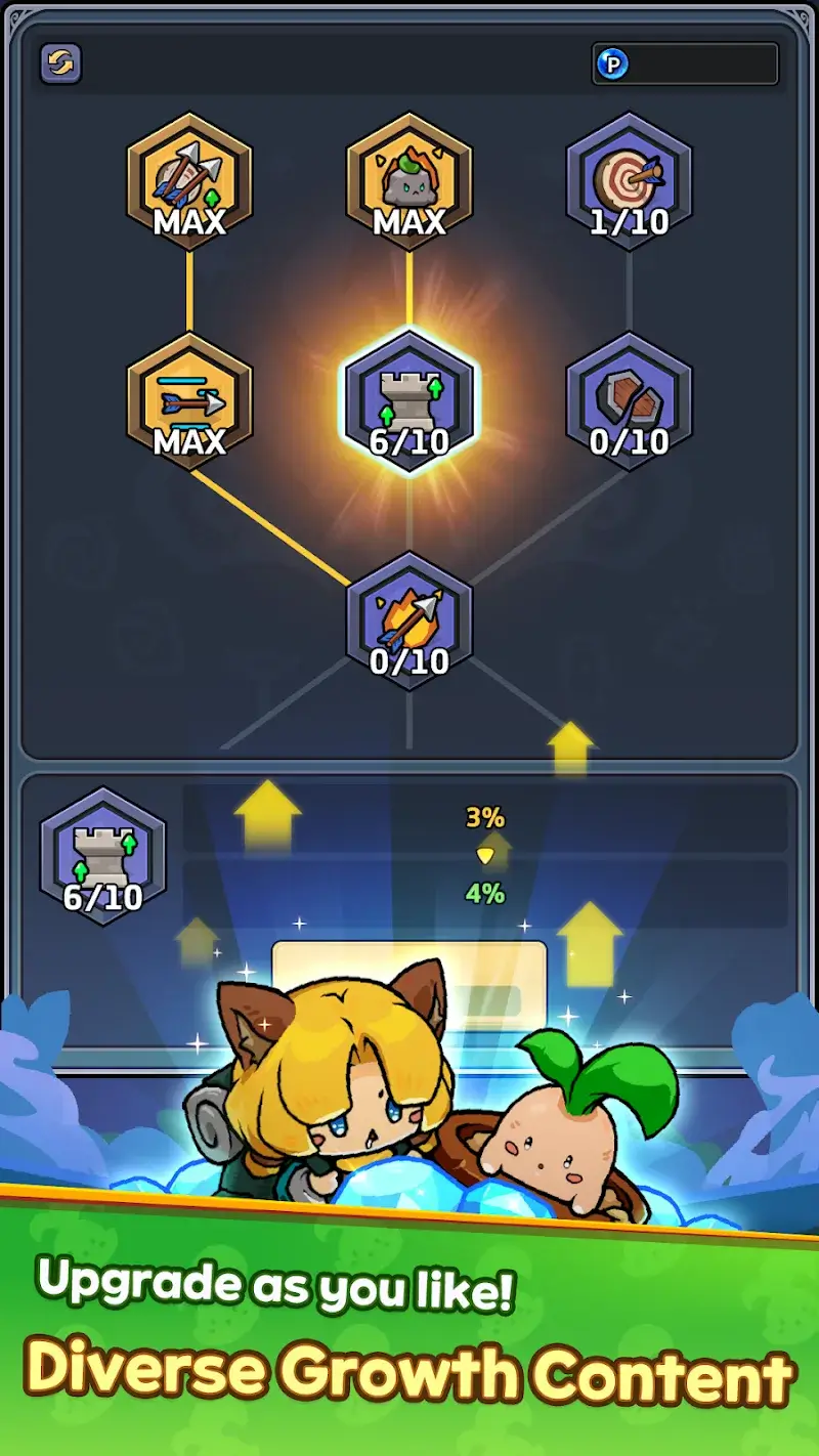 GODCHER Idle Tower Defense - screenshot 4