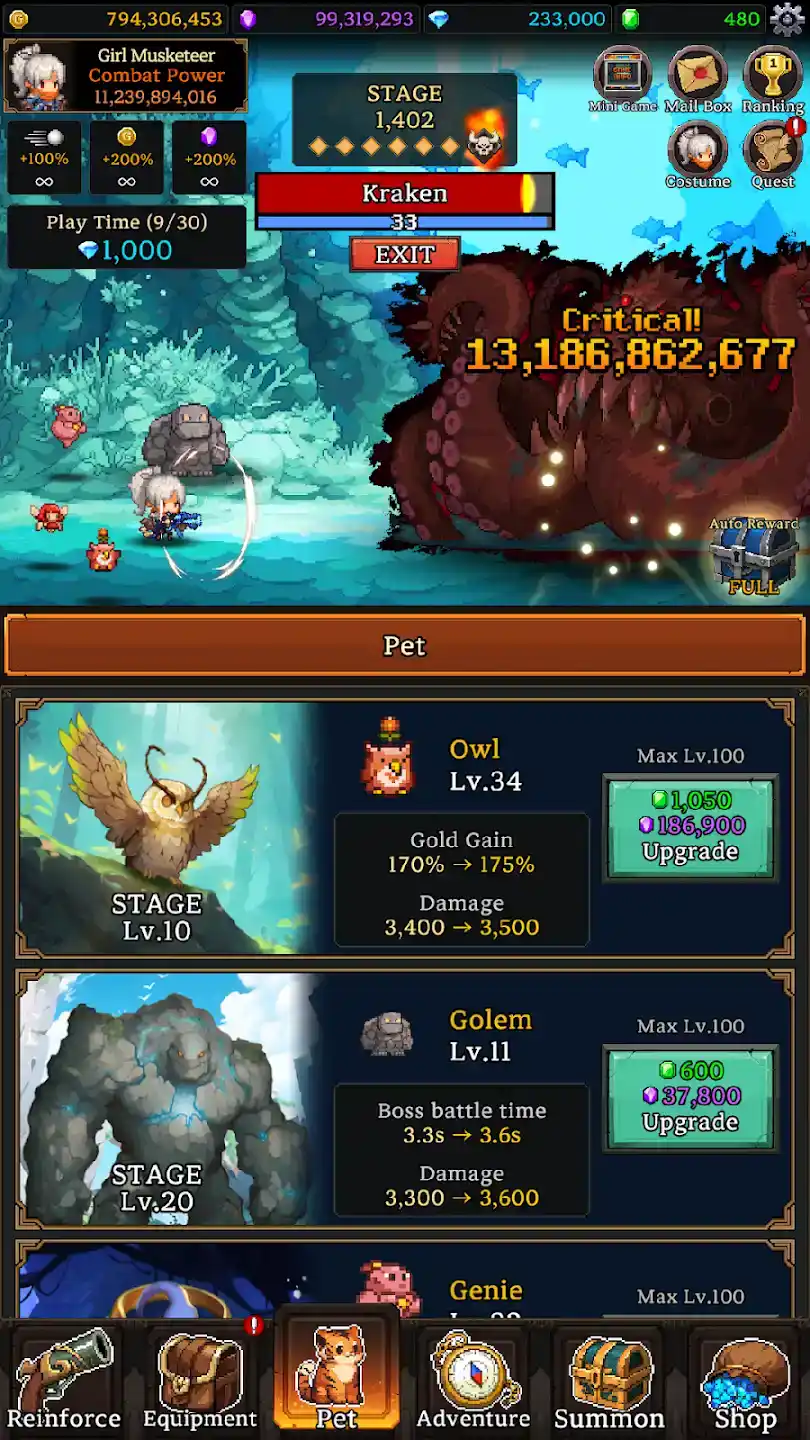 Girl Musketeer APK 1.7.0 [Full Game] for Android - screenshot 2