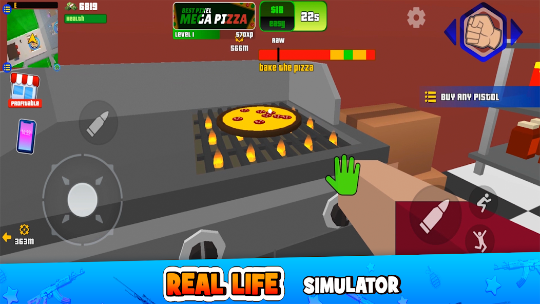 Dude Wars: Pixel FPS Shooter - screenshot 2