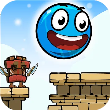 Blue Ball 11: Bounce Ball Adventure MOD APK icon