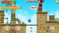 Blue Ball 11: Bounce Ball Adventure - screenshot 2