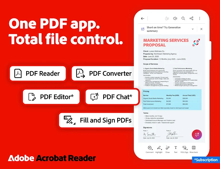 Adobe Acrobat Reader - screenshot 1