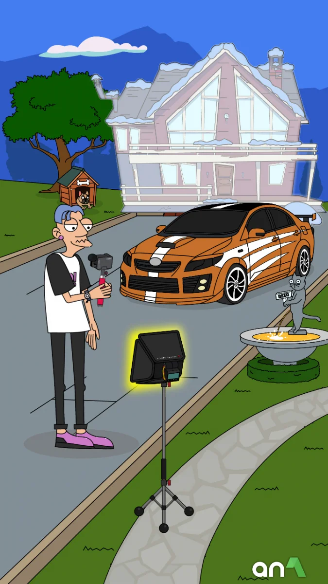 Lamar - Idle Vlogger - screenshot 4