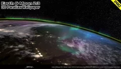 Earth & Moon in HD Gyro 3D PRO - screenshot 2