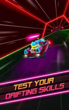 Neon Drift: Retro Racer - screenshot 1