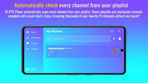 AI IPTV Player - screenshot 1