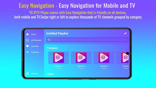 AI IPTV Player - screenshot 2