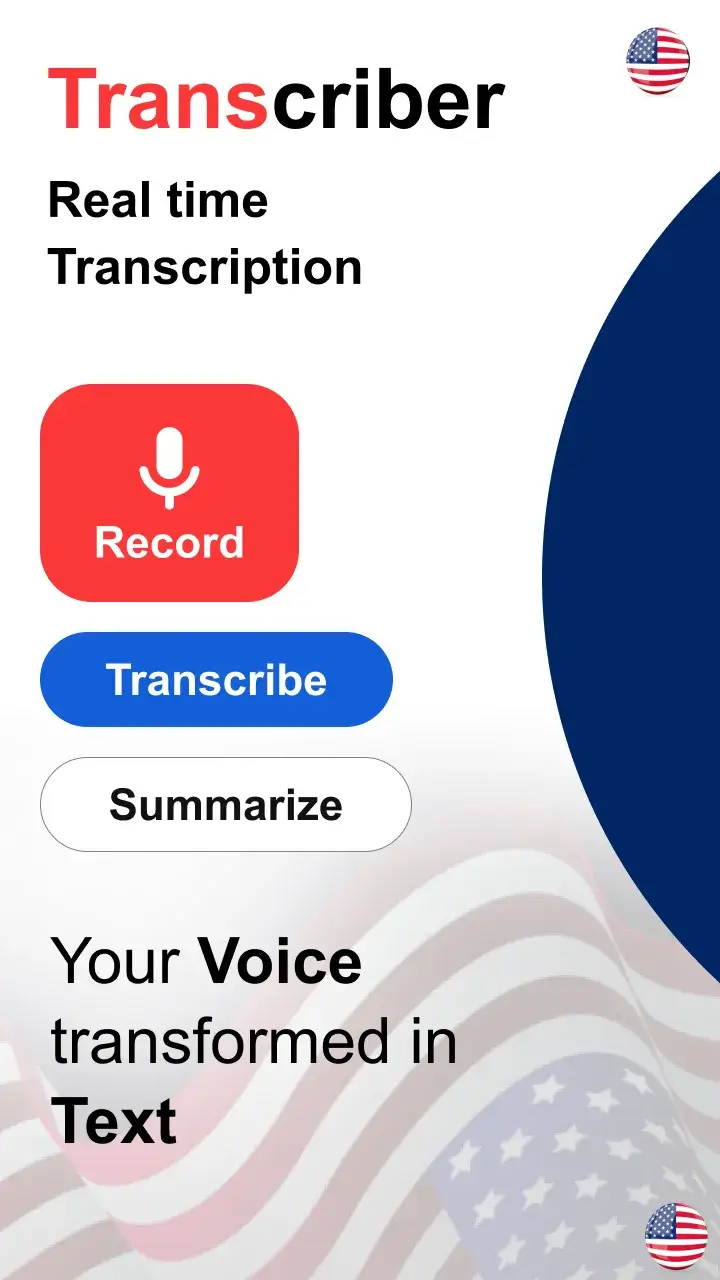 AI Speech to text Transcribe - screenshot 1
