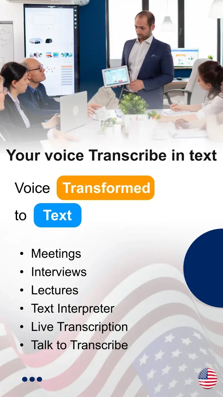 AI Speech to text Transcribe - screenshot 2