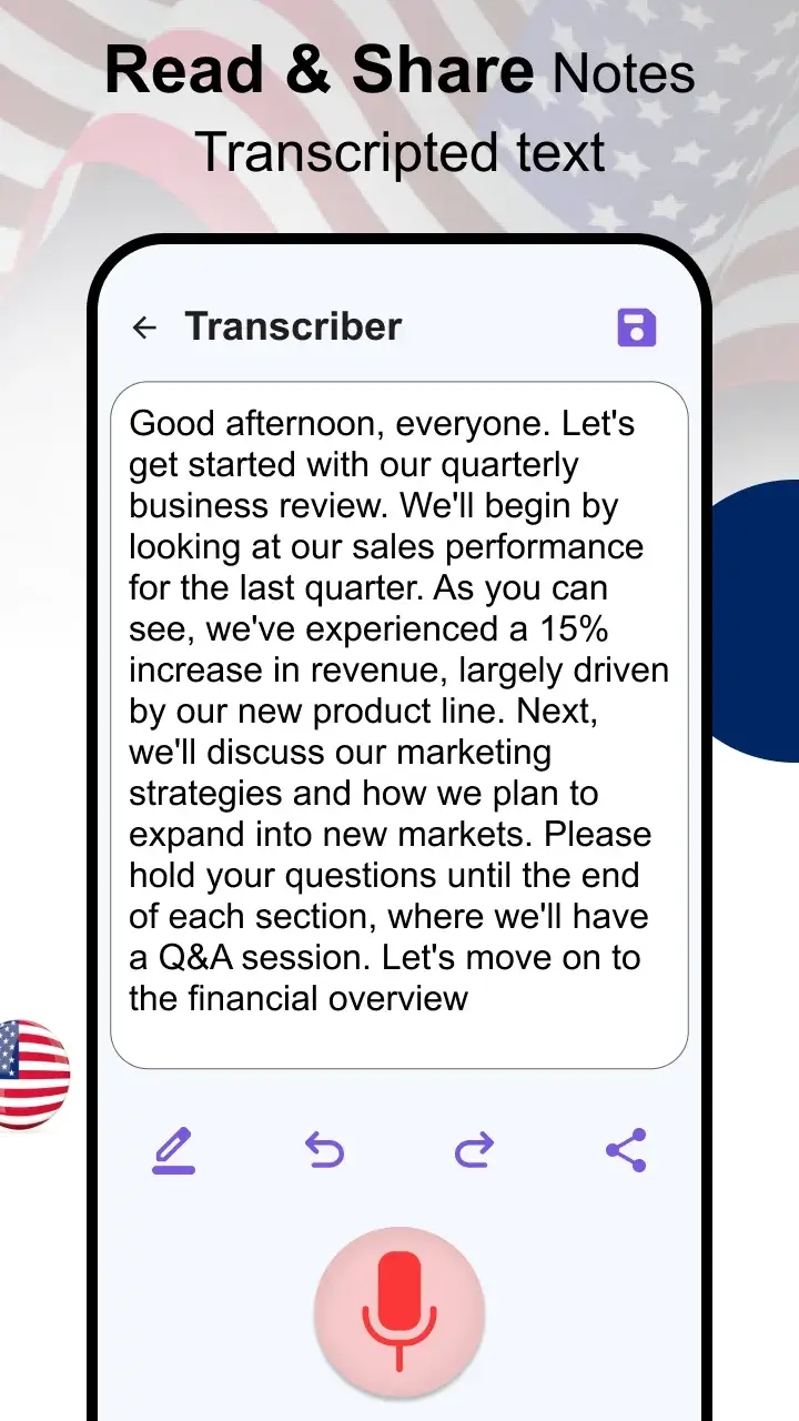 AI Speech to text Transcribe - screenshot 3