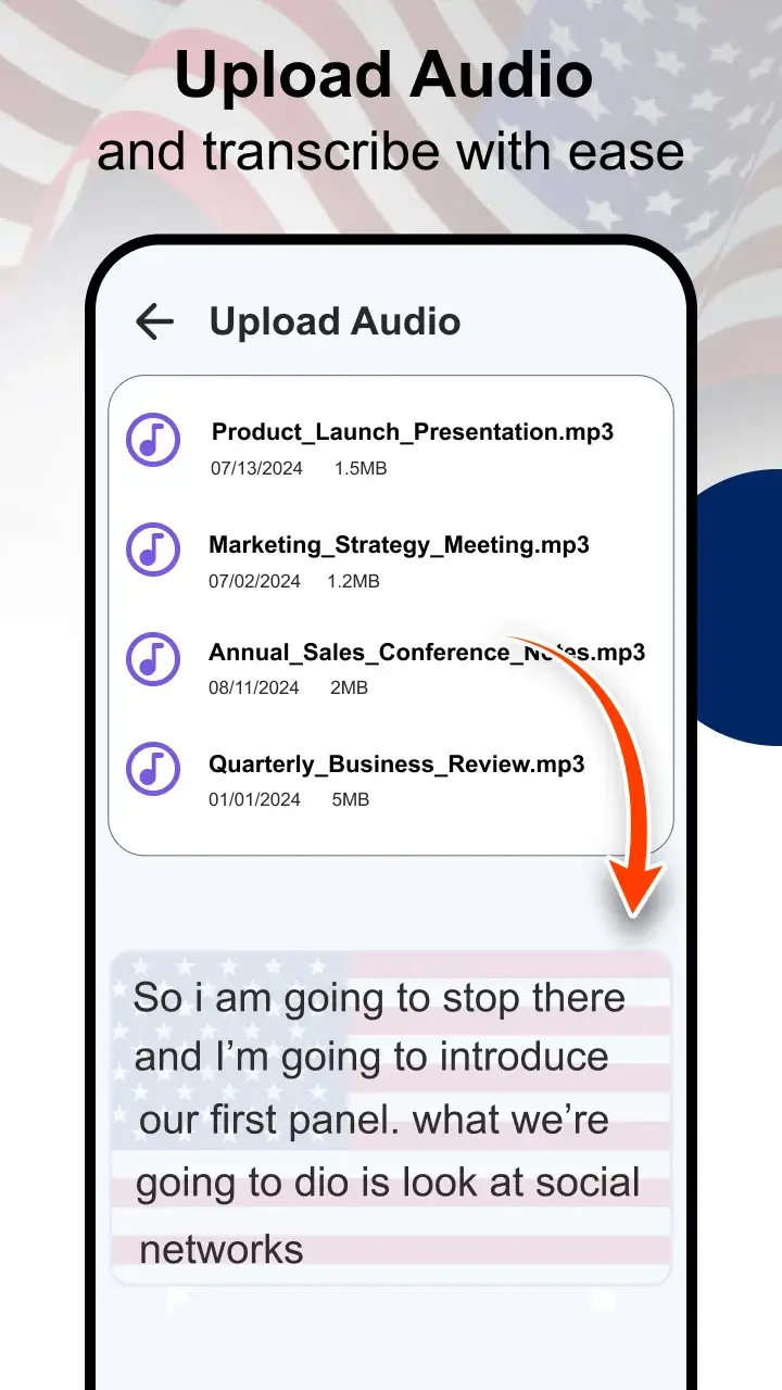 AI Speech to text Transcribe - screenshot 5