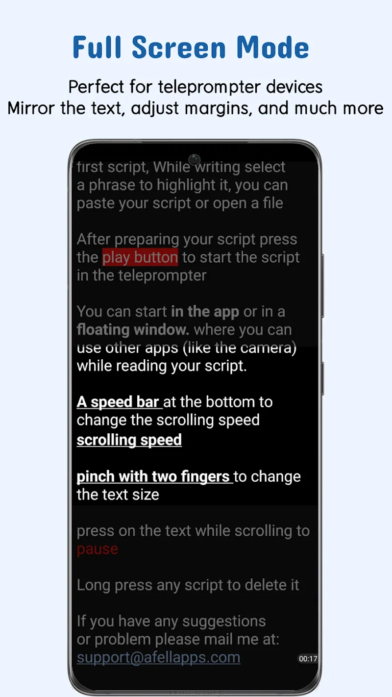 Nano Teleprompter v8.1.5 APK (Full Version) - screenshot 2