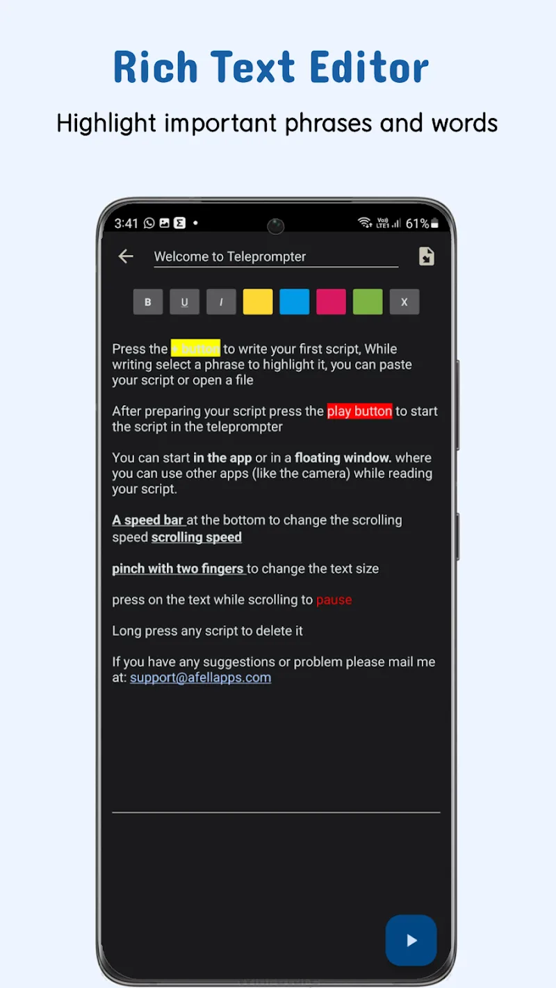 Nano Teleprompter v8.1.5 APK (Full Version) - screenshot 6