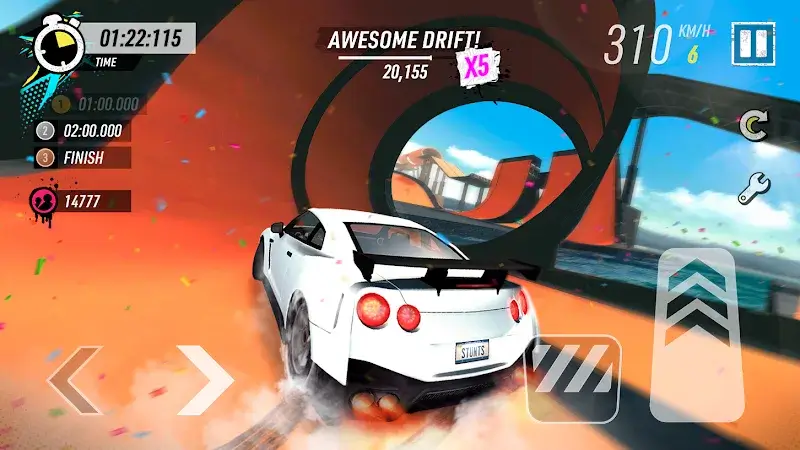 Car Stunt Races Mega Ramps - screenshot 1