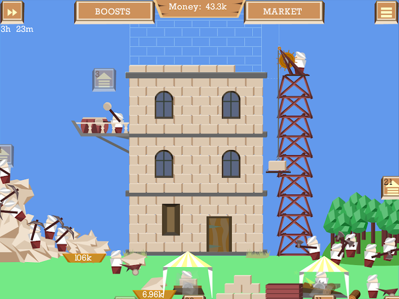 Idle Tower Builder: construction tycoon manager - screenshot 14