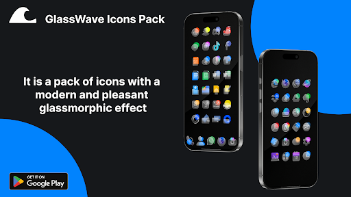 GlassWave Icons Pack - screenshot 1