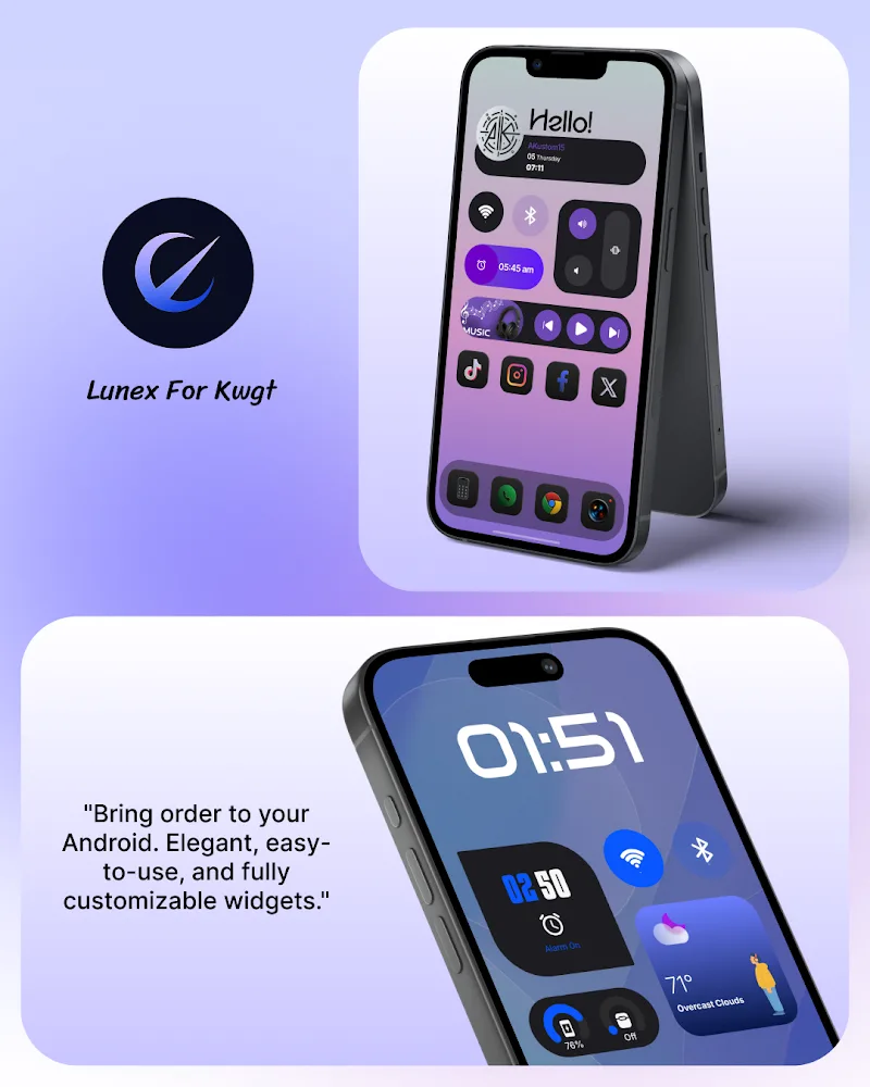 Lunex For Kwgt v1.1 APK (Full Version) - screenshot 5